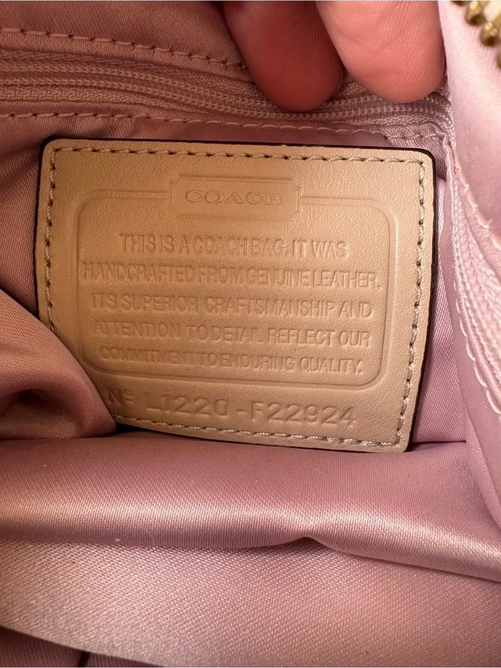 Coach Kristin Beige Croc-Embossed Leather Satchel Convertible Crossbody Y2K
